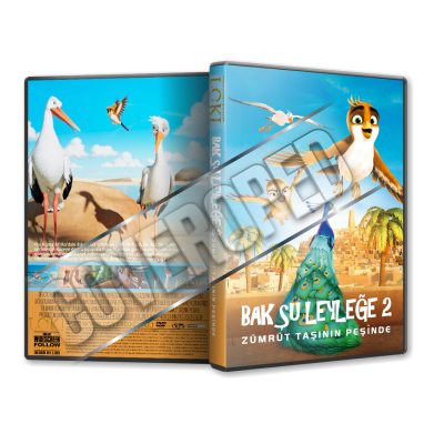 Bak Şu Leyleğe 2 - A Stork's Journey 2 - 2023 Türkçe Dvd Cover Tasarımı